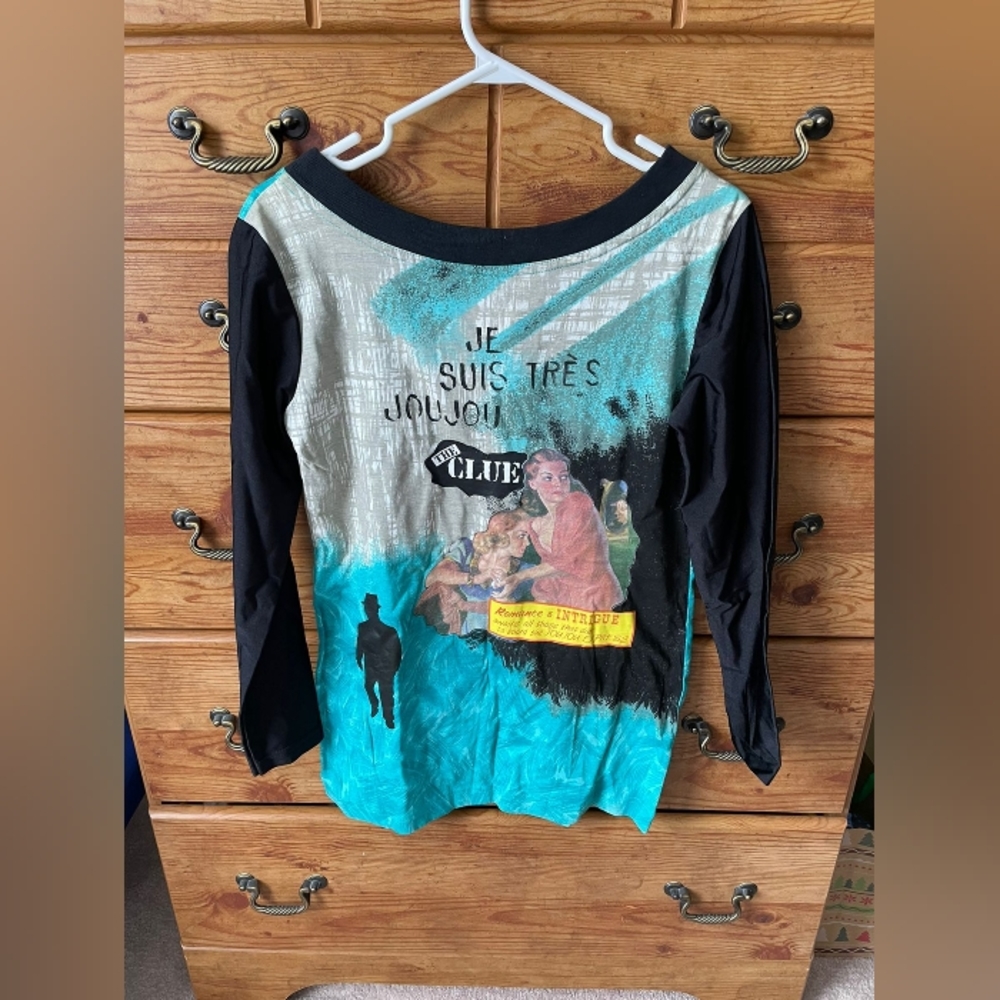 European styled long sleeve shirt